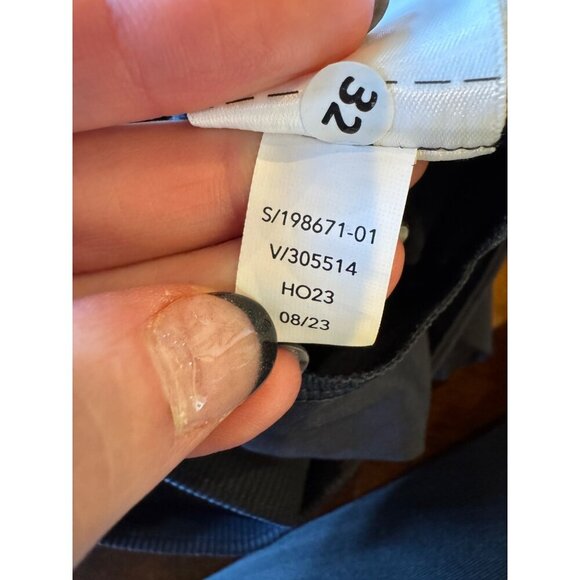 Athleta Pants Women 0 Navy Blue Brooklyn High Rise‎ Ankle Athleisure Athletic - Picture 12 of 12